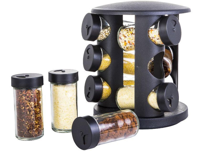 Porta-tempero de Vidro 10 Peças Brinox