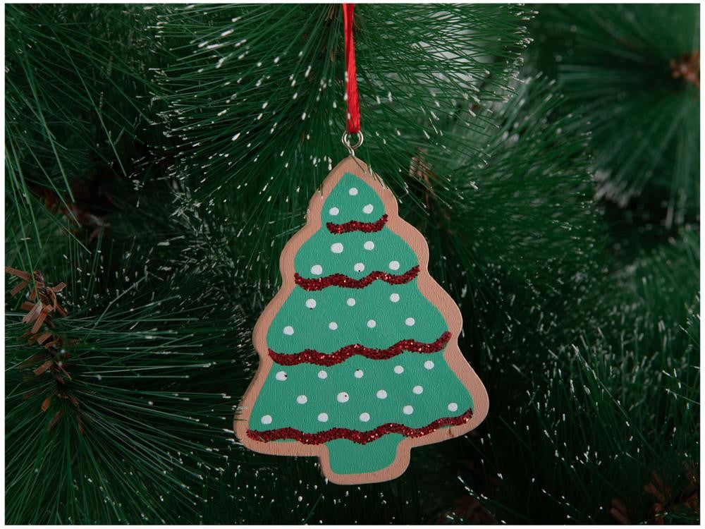 Enfeites para Árvore de Natal Pinheiro Pão de Gengibre