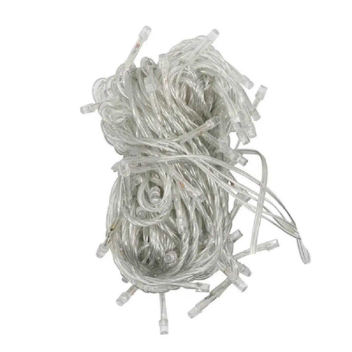 10 Pisca Pisca 100 LEDs 8 Funções Fio Transparente 10m