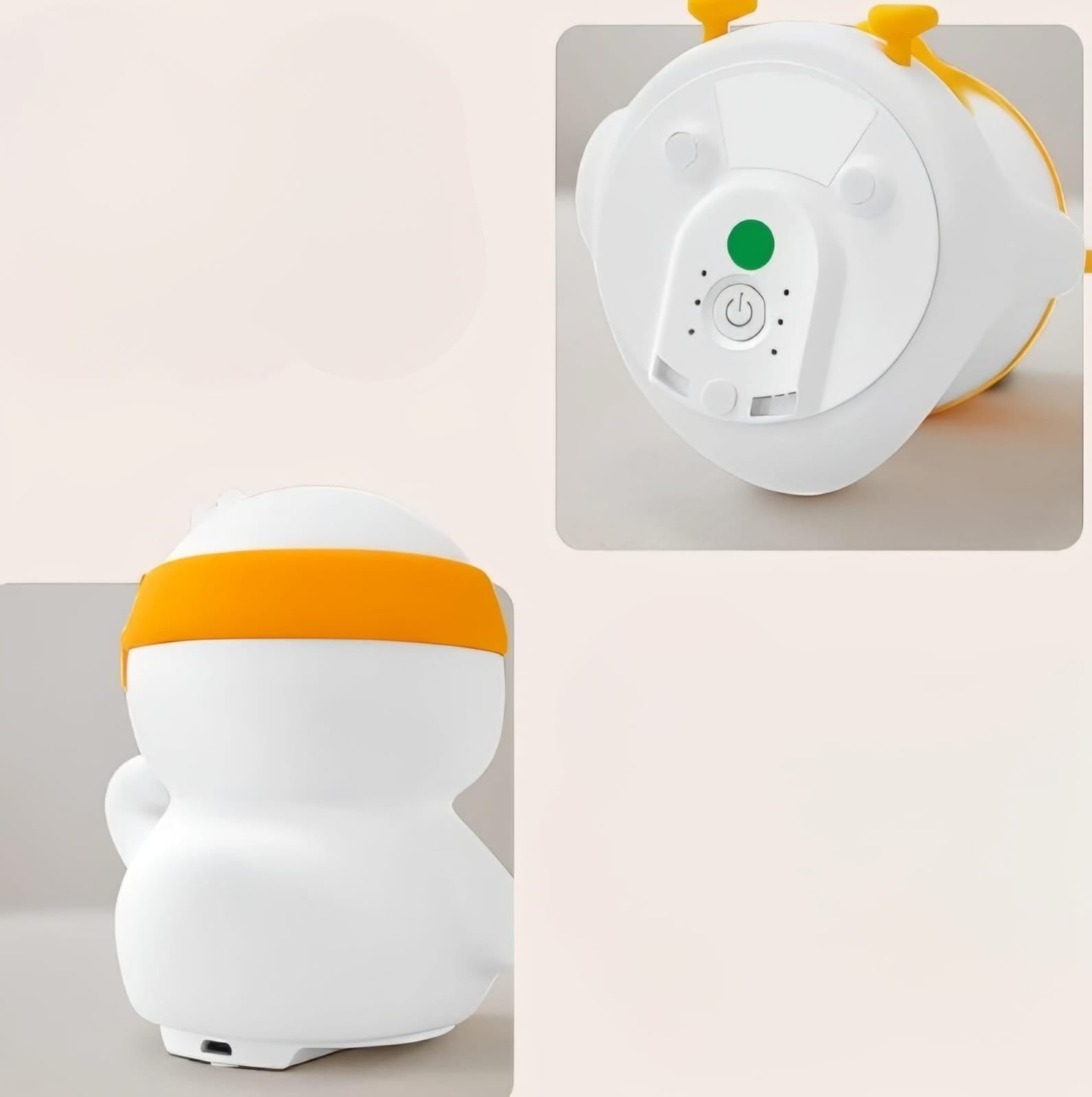 Luminária Infantil Abajur Siliconado Patinho 7 Cores LE-5854