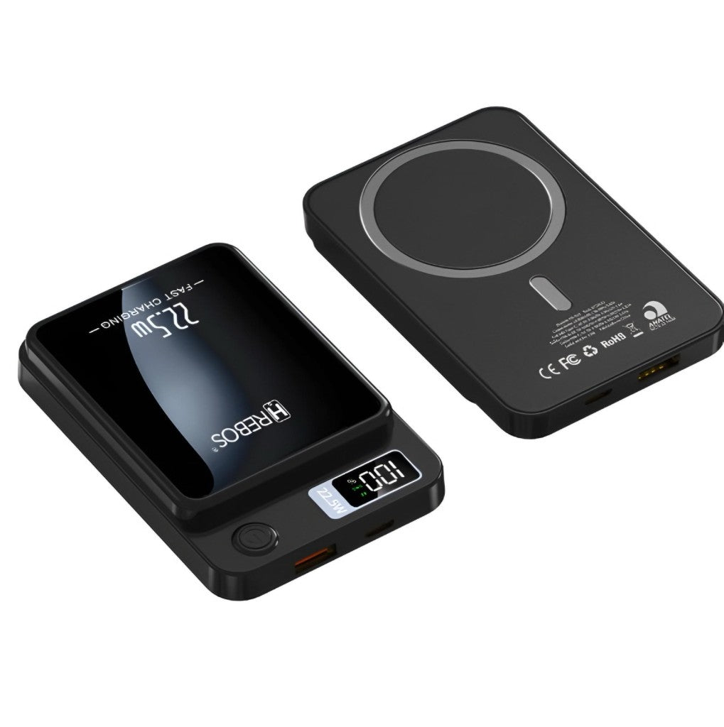 Carregador Portátil Power Bank Indução 10000mAh 22.5W Hrebos PB-933