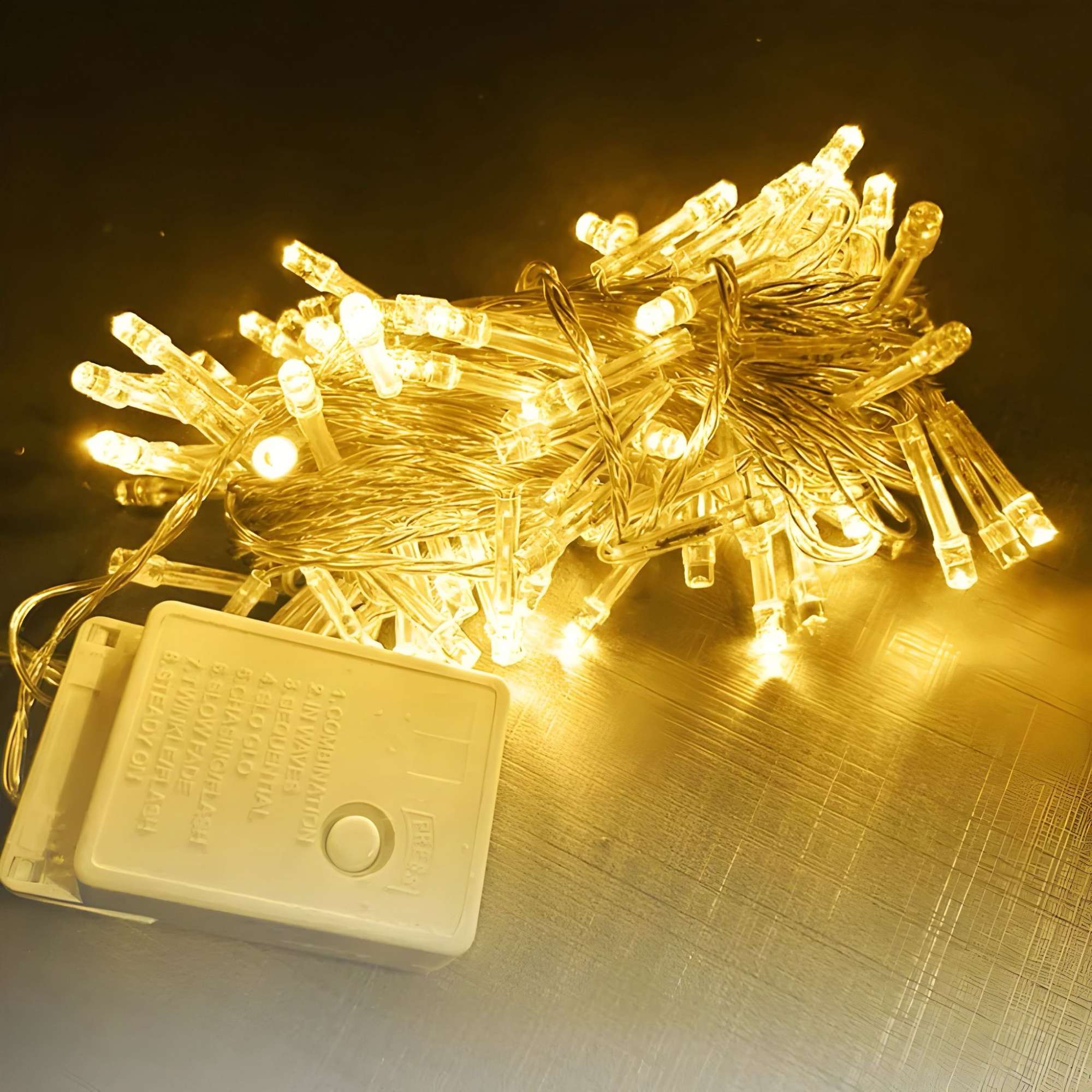 Pisca Pisca LED Amarelo 7 Metros Bivolt Luatek WDL-BC166